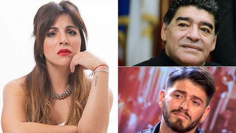 Gianinna Maradona, tras el reencuentro del Diez con Diego Junior (Foto: web)