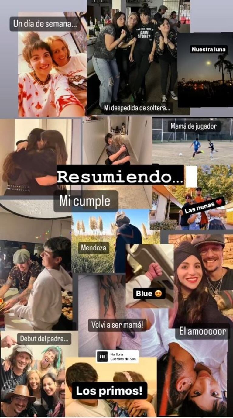 Gianinna Maradona volvió a Instagram y sorprendió con un posteo sobre Daniel Osvaldo: "Mi despedida de soltera"