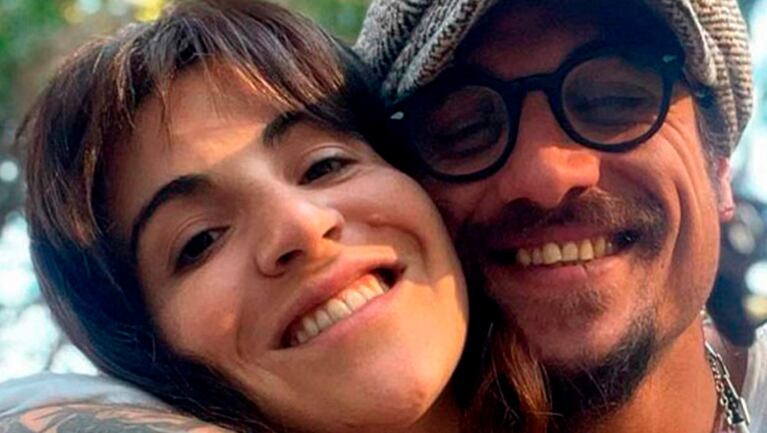 Gianinna Maradona y Daniel Osvaldo se mostraron súper enamorados tras su última reconciliación.