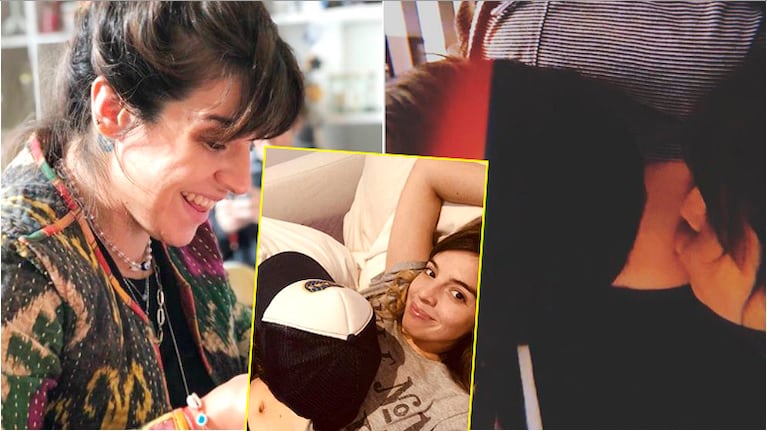 Gianinna Maradona y el día que se enteró que Dalma estaba espera a su primer hijo (Fotos: Instagram)