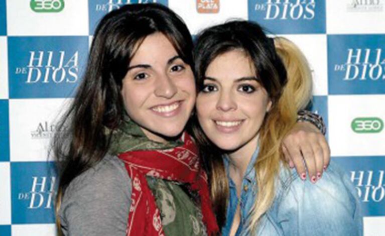 Gianinna Maradona y un tierno mensaje para su hermana Dalma (Foto: Web). 