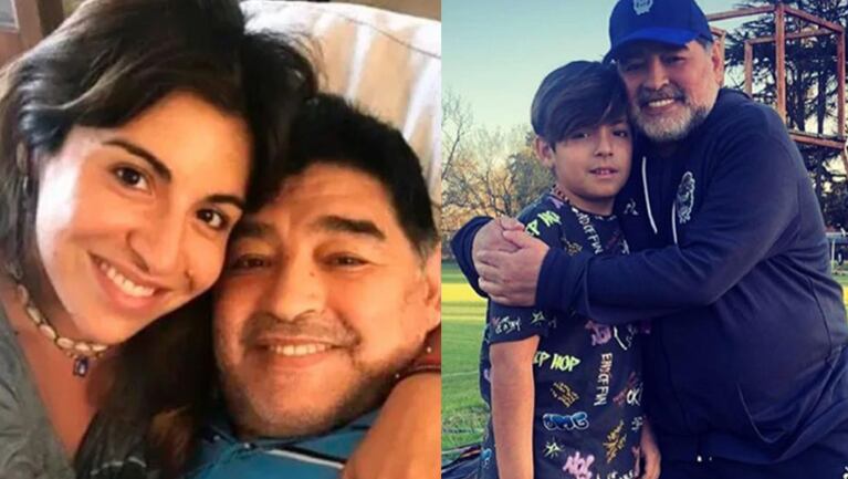 Gianinna recordó con ternura a su papá.