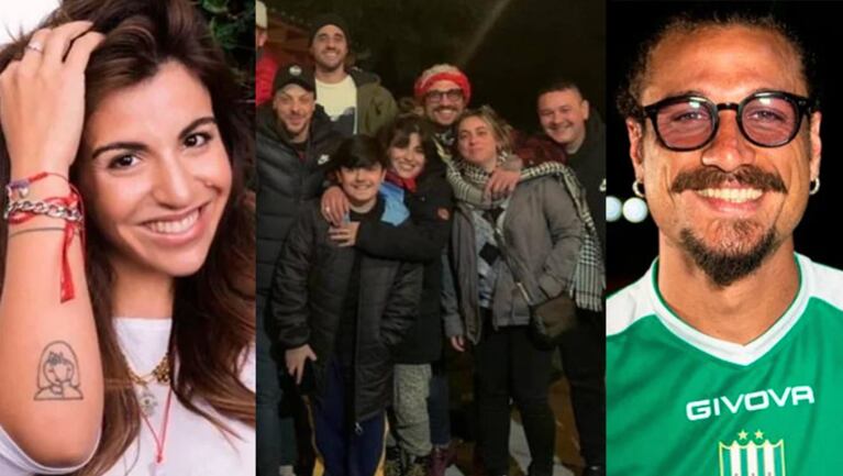 Gianinna y Daniel fueron fotografiados juntos en el sur argentino.