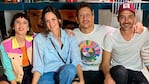 Gime Accardi, Paula Chaves, Nico Vázquez y Pedro Alfonso