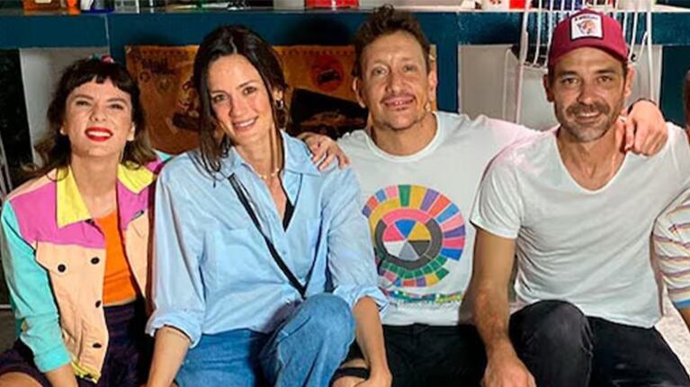 Gime Accardi, Paula Chaves, Nico Vázquez y Pedro Alfonso