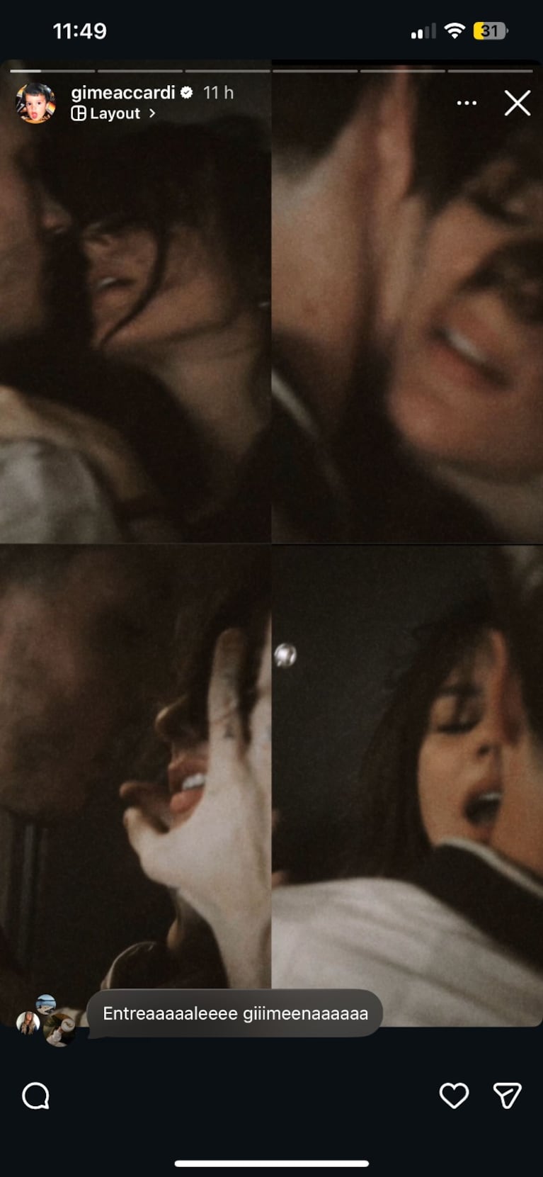 Gime Accardi publicó unas fotos hot que encendieron las redes | Créditos: Instagram @gimeaccardi