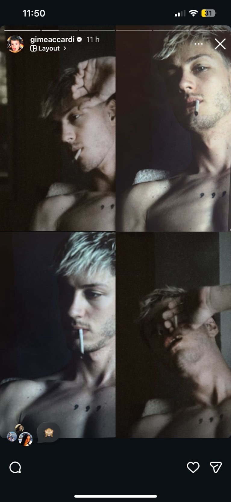 Gime Accardi publicó unas fotos hot que encendieron las redes | Créditos: Instagram @gimeaccardi