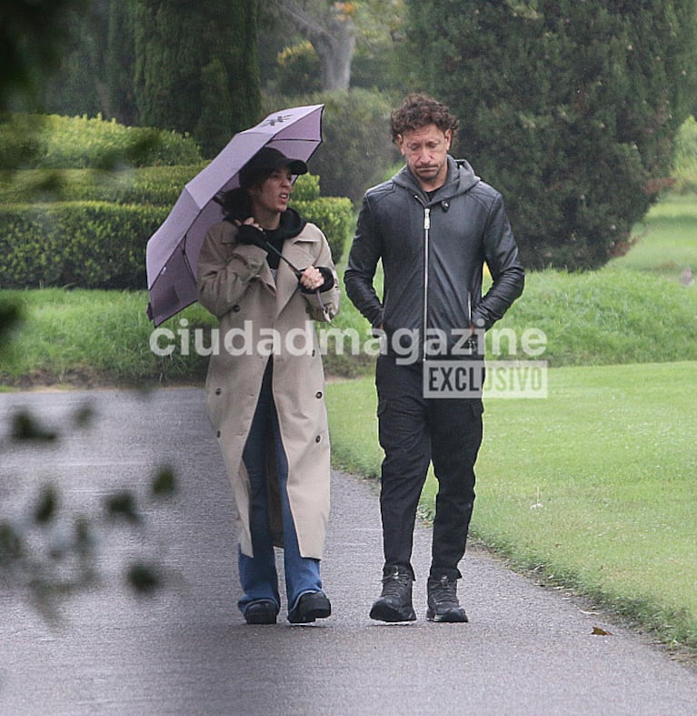 Gime Accardi y Nico Vázquez se reencontraron. Foto: Movilpress.