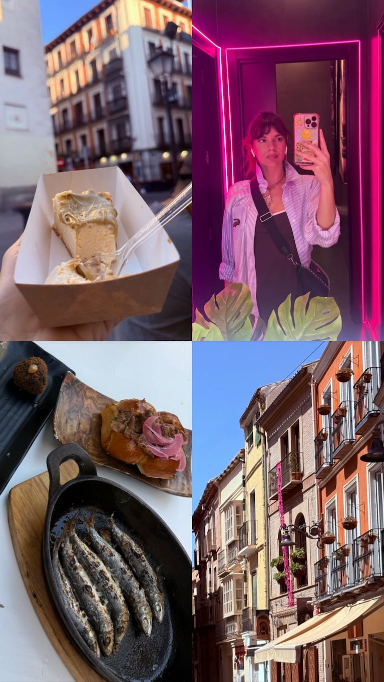 Gimena Accardi, de vacaciones en Madrid | Créditos: Instagram @gimeaccardi