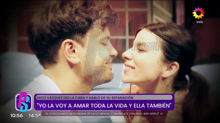 Gimena Accardi enfrentó los rumores de romance con su compañero de elenco, Andrés Gil (Foto: captura de eltrece).