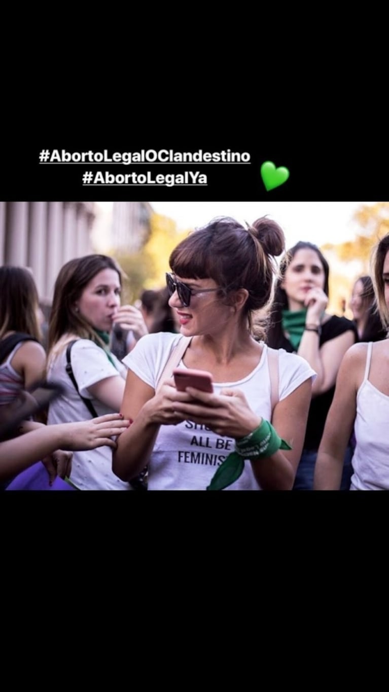 Gimena Accardi: "Nunca aborté porque quiero y deseo ser madre; pero puedo empatizar con muchas mujeres que no"