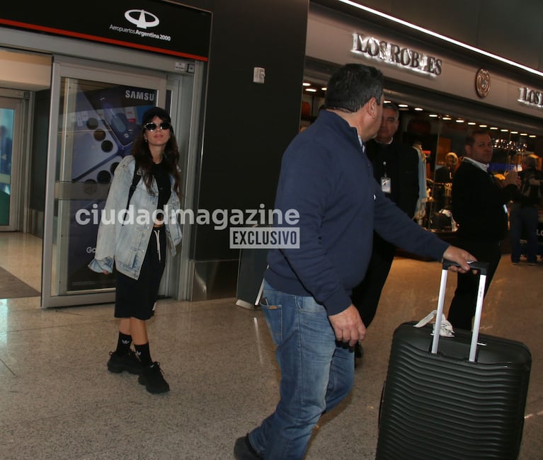 Gimena Accardi se fue a España tras la separación de Nicolás Vázquez (Foto: Movilpress)