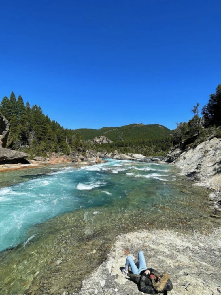 Gimena Accardi y Nico Vázquez compartieron las postales más lindas de su estadía en Neuquén