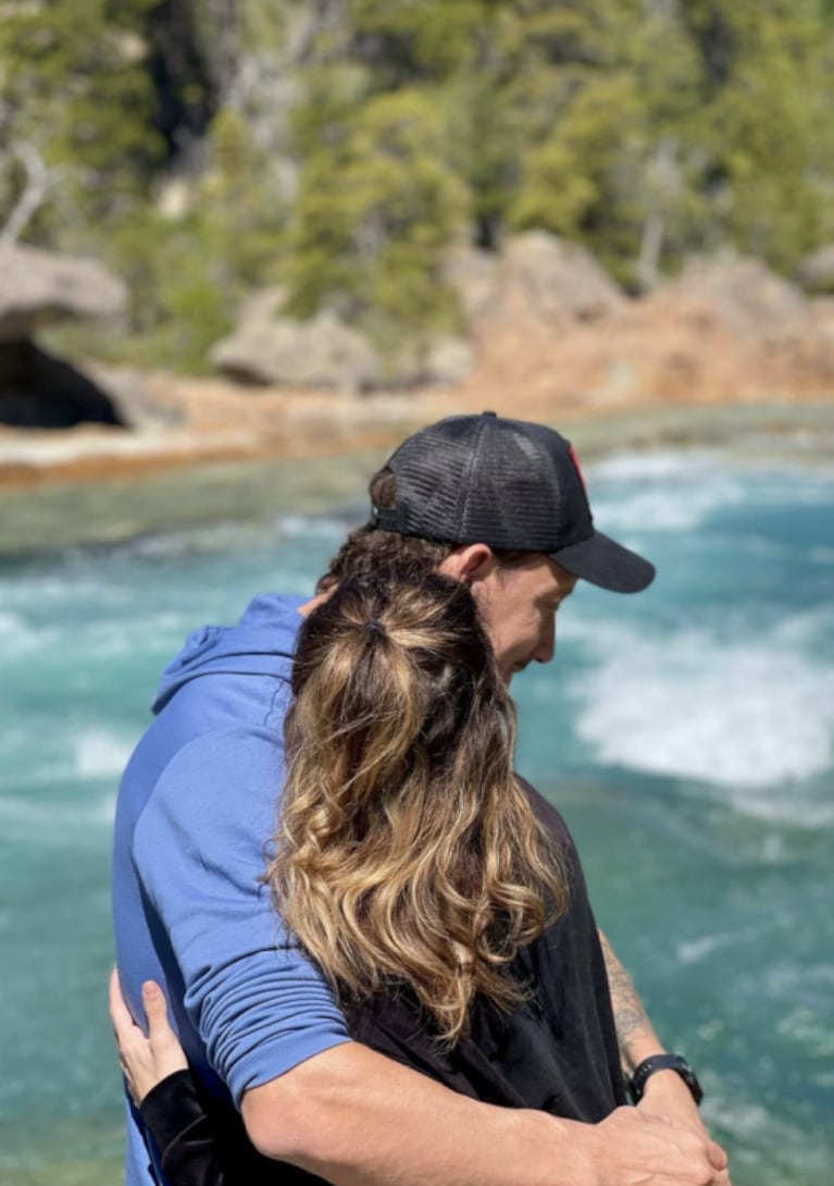 Gimena Accardi y Nico Vázquez compartieron las postales más lindas de su estadía en Neuquén