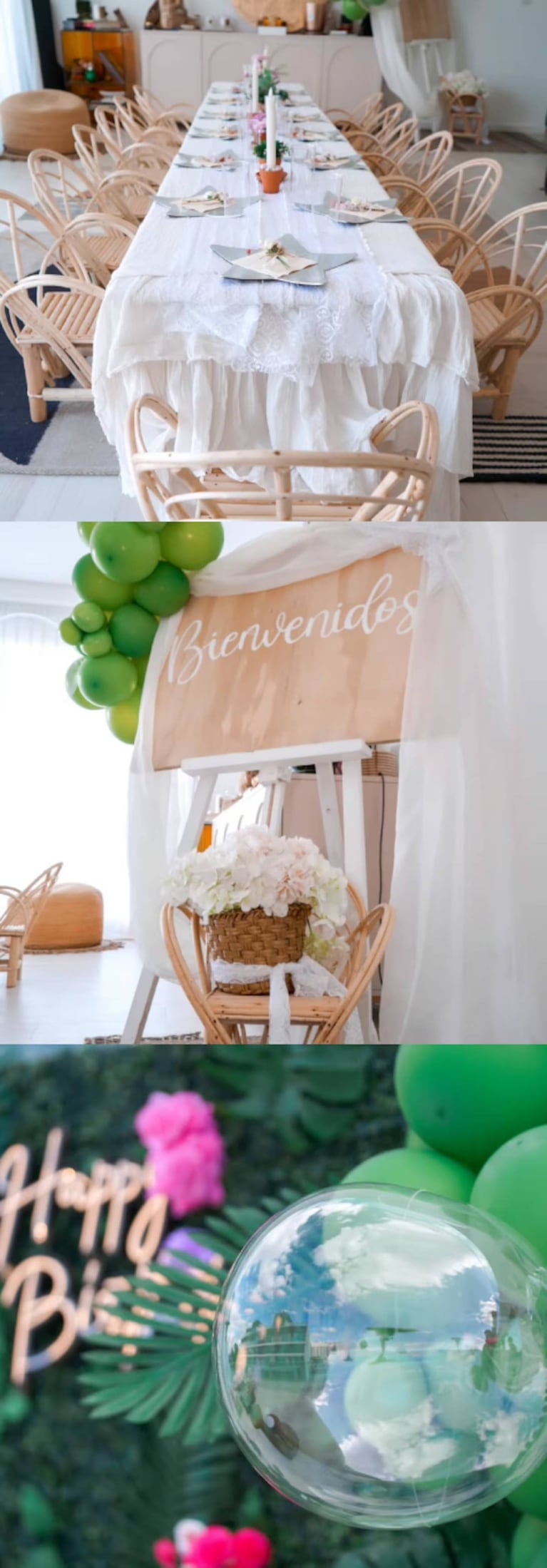 Gina, la hija de Emilia Attias y el Turco Naim, cumplió 9 años y tuvo un cumpleaños de ensueño. Crédito: Instagram