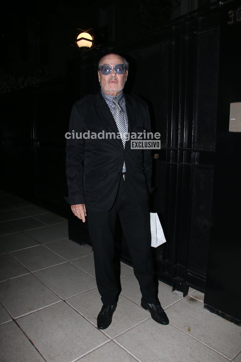 Gino Bogani en el cumpleaños de Marcela Tinayre (Foto: Movilpress).