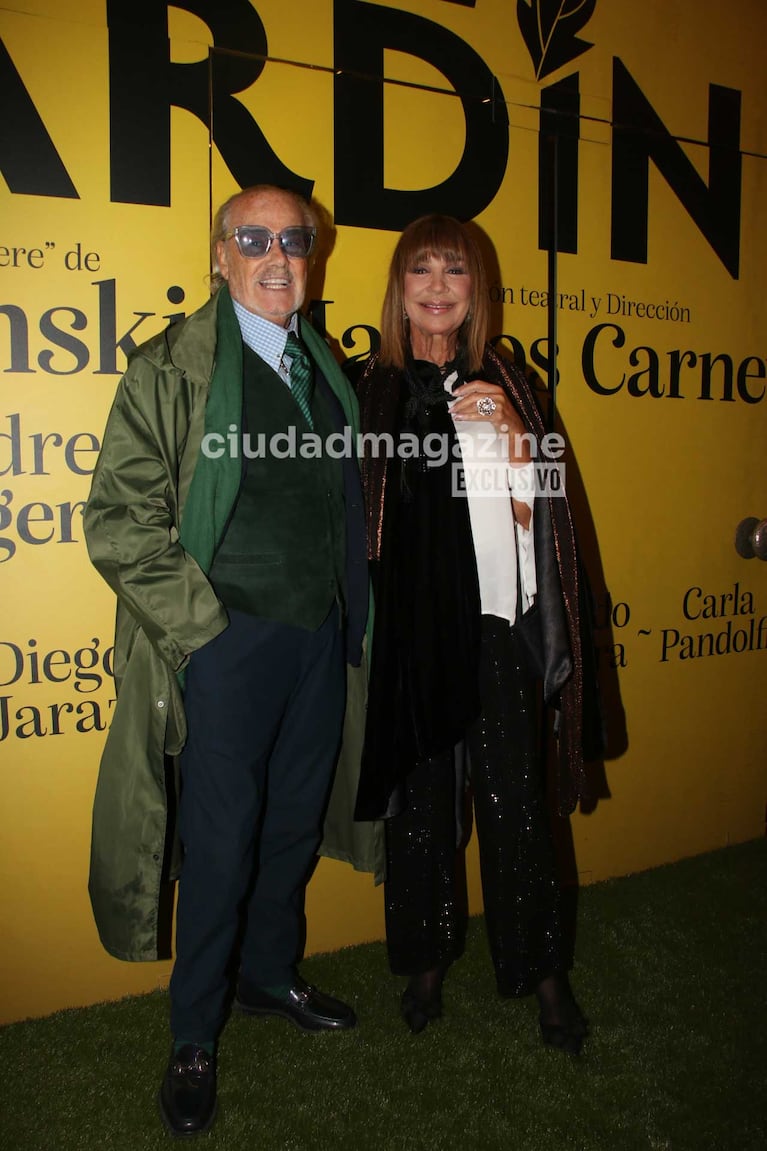 Gino Bogani y Teresa Calandra (Foto: Movilpress)