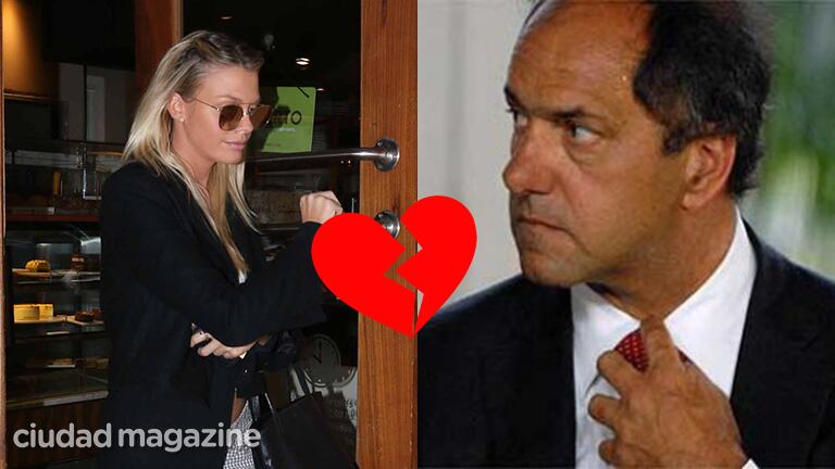 Gisela Berger y Daniel Scioli