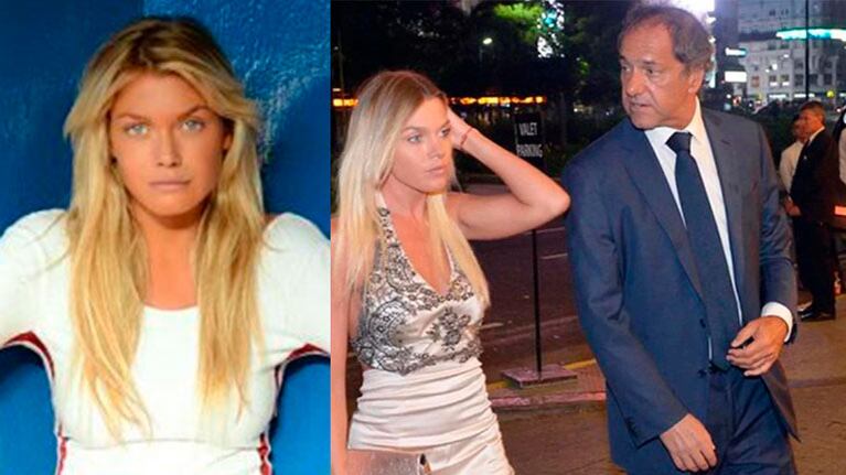 Gisela Berger y Daniel Scioli