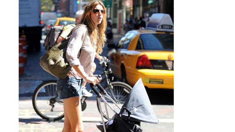 Gisele Bundchen está intacta después del embarazo
