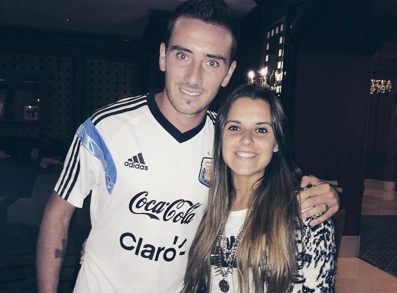 Giuliana Rimini, la novia de Federico Mancuello. (Foto: Twitter)