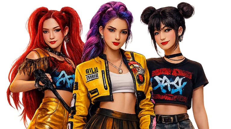 Gladiadoras K-Pop: Golden Power llega a Buenos Aires con su gira internacional 2026 en el Teatro Ópera