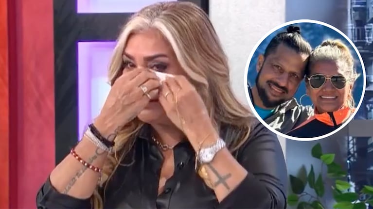 Gladys la Bomba Tucumana se quebró al recordar a Luciano Ojeda (Captura: eltrece)