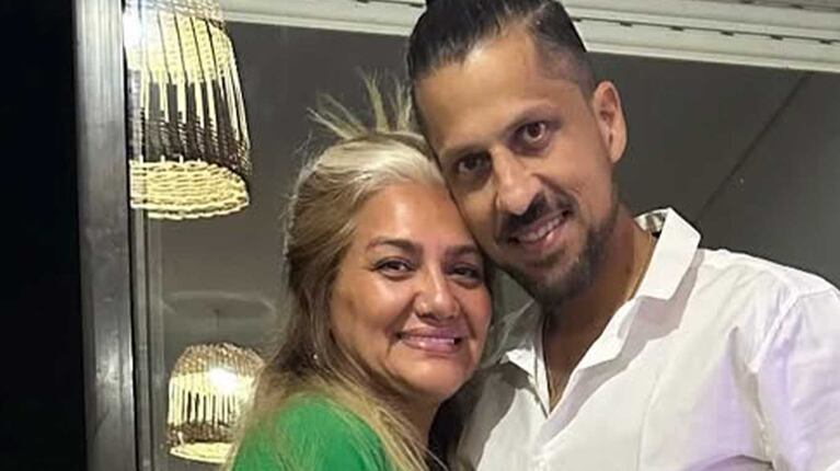 Gladys la Bomba Tucumana y Luciano Ojeda (Foto: Instagram @gladyslabomba18)