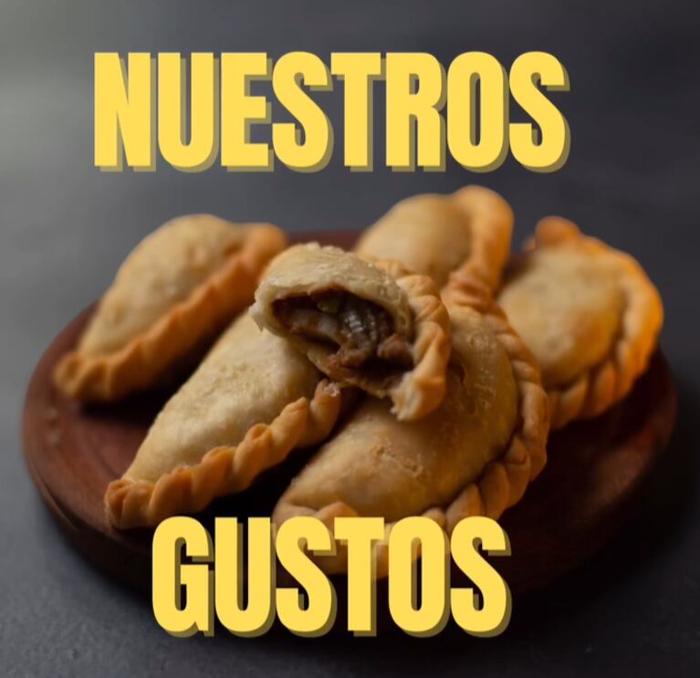 Gladys ofrece empanadas de varios gustos, entre las que se destacan las clásicas de carne.