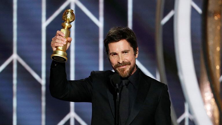Globos de Oro 2019: el motivo por el que Christian Bale le agradeció su premio a Satán. (Foto: AP)