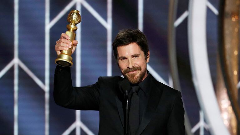 Globos de Oro 2019: el motivo por el que Christian Bale le agradeció su premio a Satán. (Foto: AP)