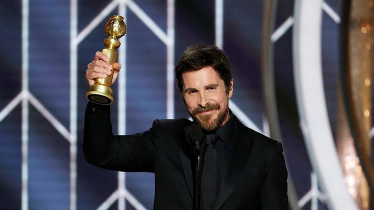 Globos de Oro 2019: el motivo por el que Christian Bale le agradeció su premio a Satán. (Foto: AP)