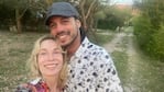 Gloria Carrá junto a su ex pareja, Nacho Levy. Foto: Instagram @gloria_carra