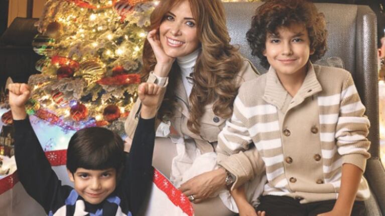 Gloria Trevi disfruta a plenitud de sus hijos