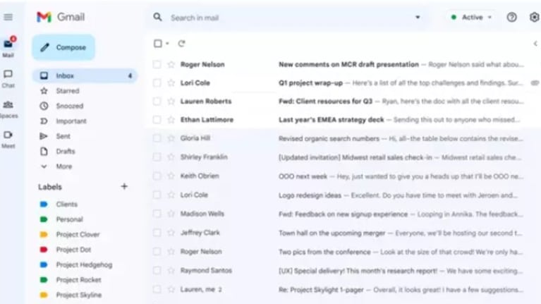 Gmail hace oficial la nueva interfaz de usuario