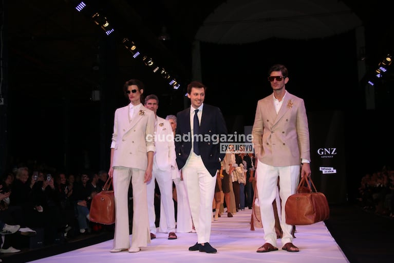 GNZ presentó su colección Primavera Verano 2027 en el BAFWEEK (Foto: Movilpress).