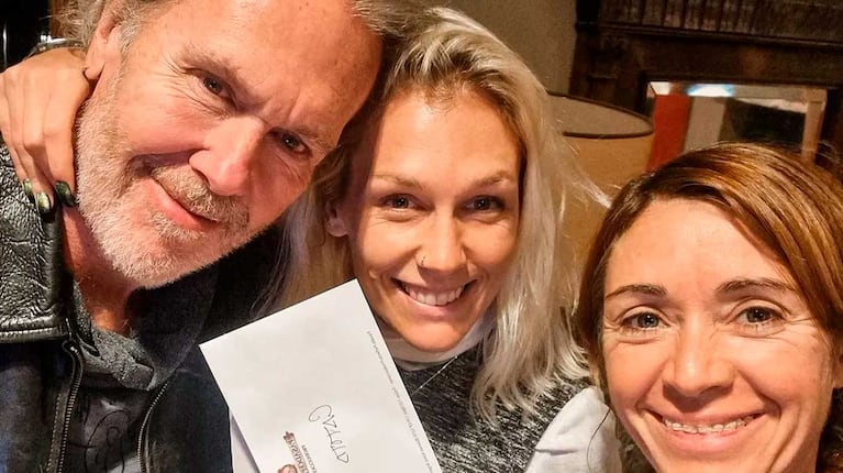 Gonzalo Bonadeo y Carmela Carey (Foto: Instagram @catubonadeo)