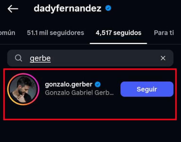 Gonzalo Gerber se hartó de Nico Vázquez y Dai Fernández (Instagram)