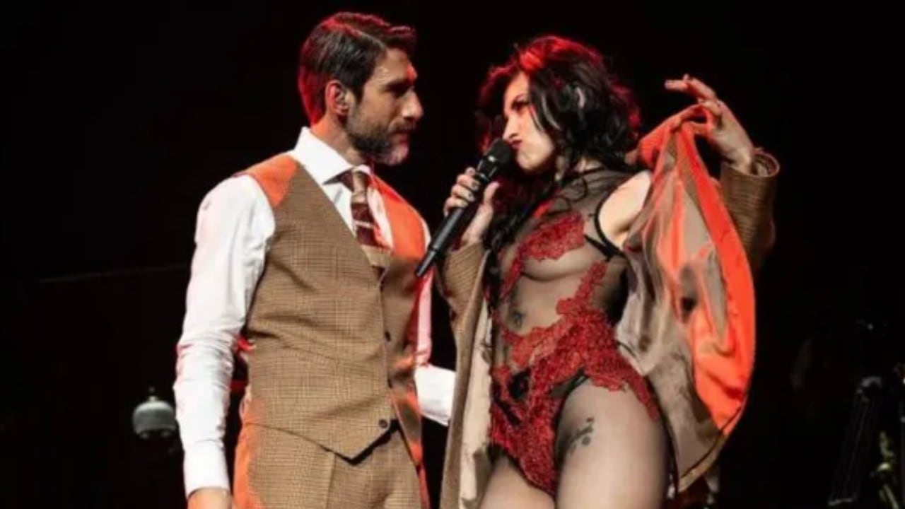 Gonzalo Gerber y Cazzu. Crédito: Instagram