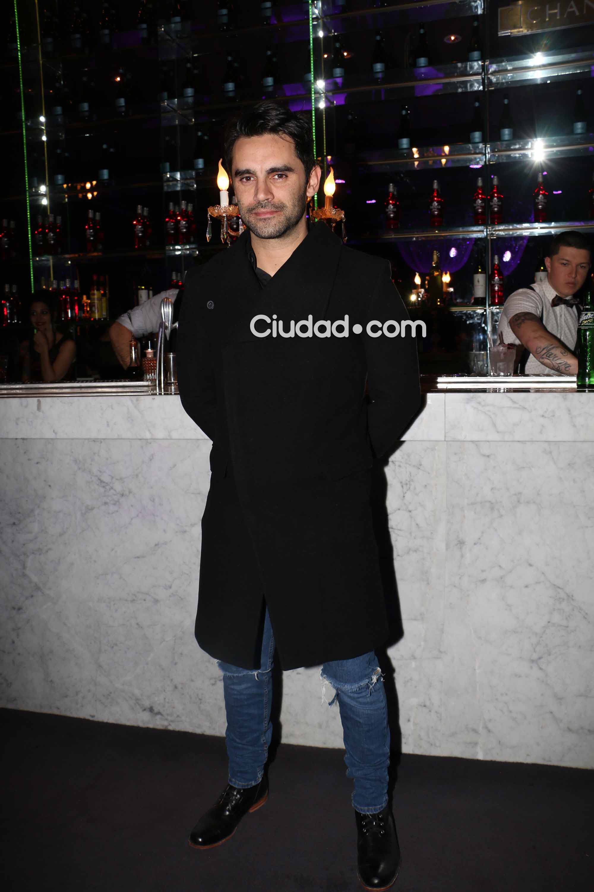 Gonzalo Heredia, en el festejo de Los ricos no piden permiso (Foto: Movilpress)
