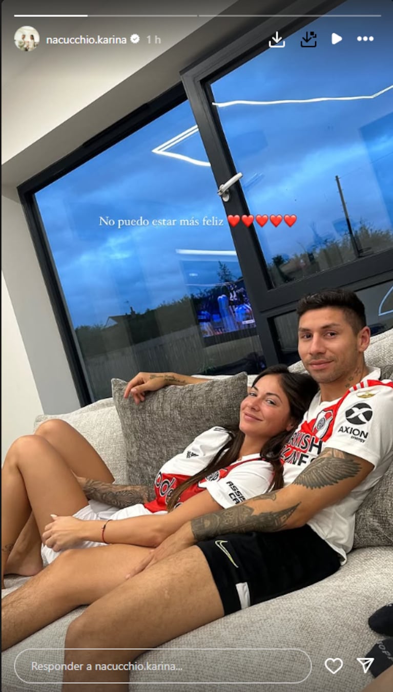 Gonzalo Montiel Karina Nacucchio (Foto: Instagram @nacucchio.karina)