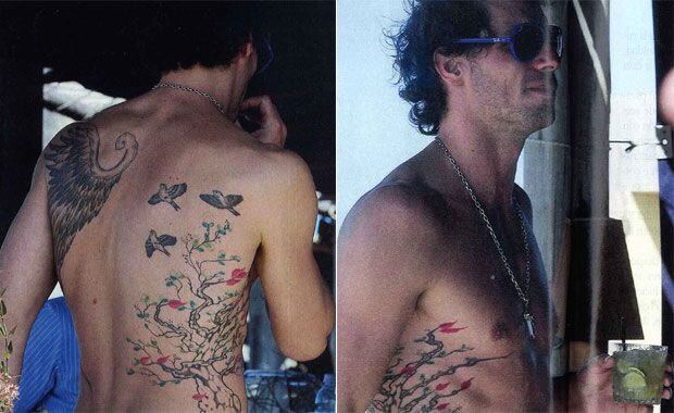 Gonzalo Valenzuela también tiene tatuado gran parte de su cuerpo (Foto: Web). 