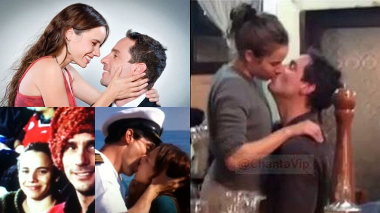Gonzalo Valenzuela y María Gracia Omegna, muy cerca (Fotos: Web y @chantavip).