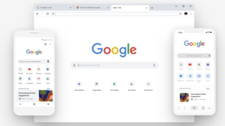 Google Chrome avanza en su propuesta de eliminar las cookies de terceros para proteger la privacidad. Foto: DPA.