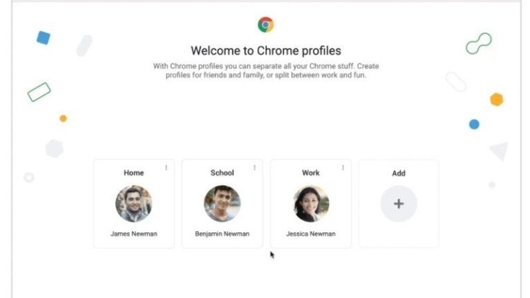 Google Chrome hace más fácil separar y personalizar los perfiles de usuario y cambiar entre ellos. Foto:DPA.