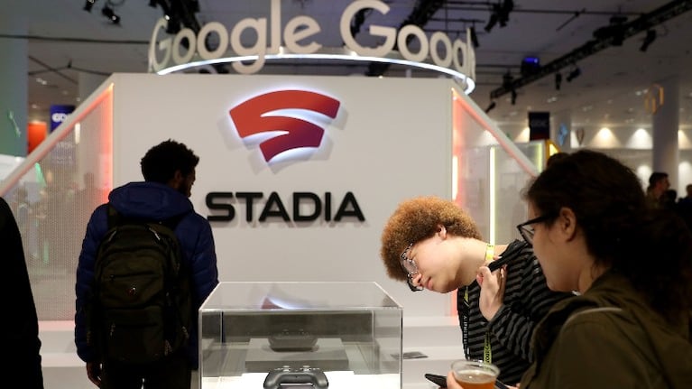 Google deja de desarrollar videojuegos para concentrarse en su plataforma Stadia. Foto: AFP.