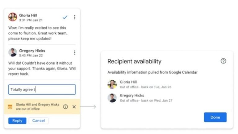 Google Docs mostrará en los comentarios información sobre los usuarios que estén 'fuera de la oficina'. Foto: DPA.
