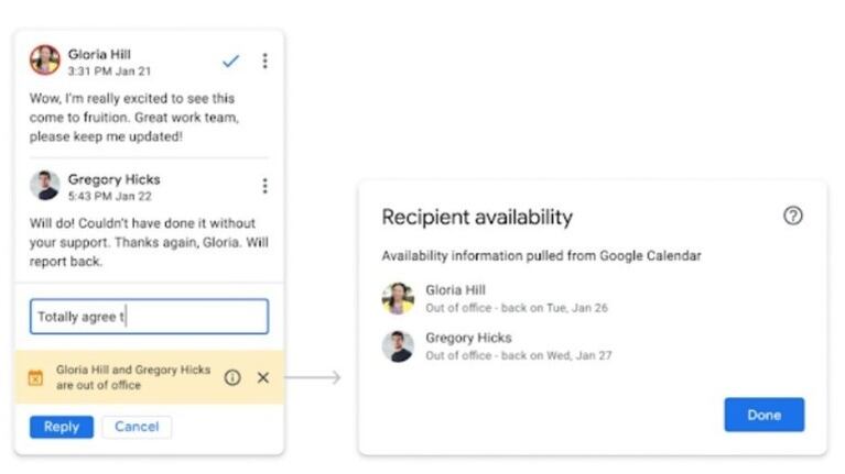 Google Docs mostrará en los comentarios información sobre los usuarios que estén 'fuera de la oficina'. Foto: DPA.