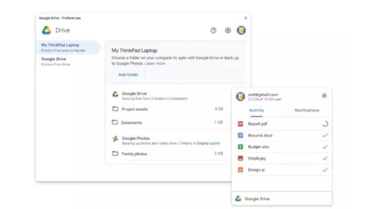 Google Drive para ordenadores dejará de estar disponible en versiones antiguas de Windows