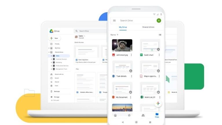 Google Drive tendrá soporte para abrir archivos encriptados. Foto: DPA.
